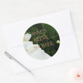 Floral Vrijgezellenfeest Classic Sticker (Envelop)