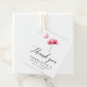 Floral Vrijgezellenfeest dank u Bedankjes Labels (In situ)