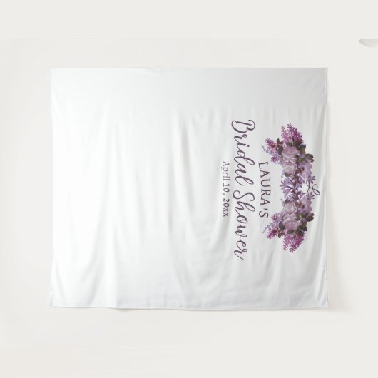 Floral Vrijgezellenfeest Foto Booth Backdrop Wandkleed (Voorkant (horizontaal))