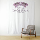 Floral Vrijgezellenfeest Foto Booth Backdrop Wandkleed (In situ)