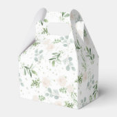 Floral Vrijgezellenfeest geschenkdoos Bedankdoosjes (Voorkant Zijde)