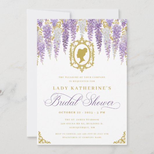 Floral Vrijgezellenfeest Kaart (Voorkant)
