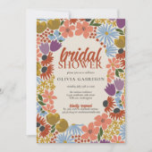 Floral Vrijgezellenfeest Kaart (Voorkant)