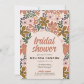 Floral Vrijgezellenfeest Kaart (Voorkant)