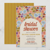 Floral Vrijgezellenfeest Kaart (Voorkant / Achterkant)