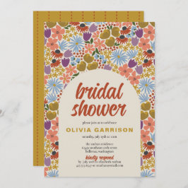 Floral Vrijgezellenfeest Kaart