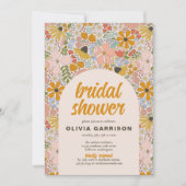 Floral Vrijgezellenfeest Kaart (Voorkant)