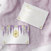 Floral Vrijgezellenfeest Recept Kaart