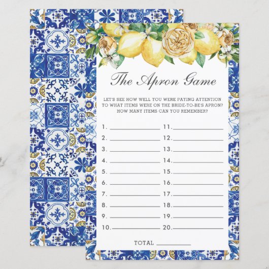 Floral Vrijgezellenfeest Schort (Voorkant / Achterkant)