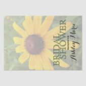 Floral Vrijgezellenfeest | Solo Rudbeckia Fotograf Tissuepapier (Voorkant)