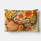 Floral Vrouw Brain Etui (Voorkant)