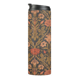 Floral W.Morris Pattern Thermal Tumbler Thermosbeker