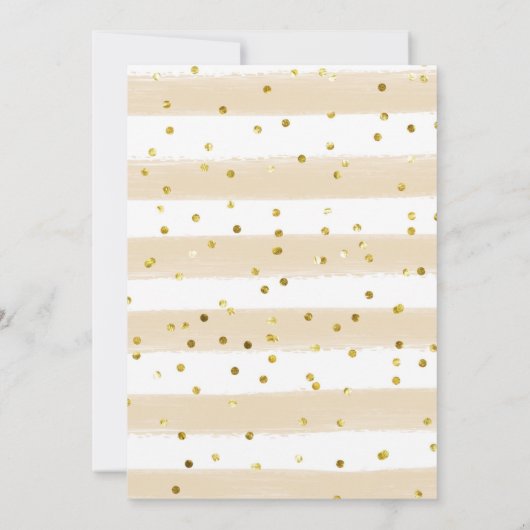 Floral Waffle Birthday Brunch Uitnodiging (Achterkant)