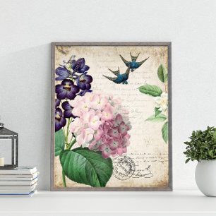 Floral Wall Art Poster