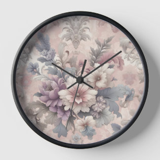 Floral Wall Clock