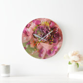 Floral Wall Clock Grote Klok (Huis)