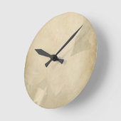 Floral Wall Clock Ronde Klok (Hoek)