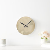 Floral Wall Clock Ronde Klok (Huis)