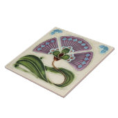 Floral Wall Decor Art Deco Tegeltje (Zijkant)