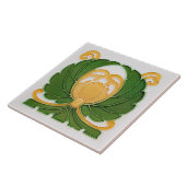 Floral Wall Decor Art  Deco Tegeltje (Zijkant)