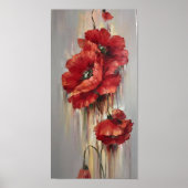 Floral Wall Decor Poster (Voorkant)