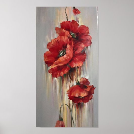 Floral Wall Decor Poster (Voorkant)