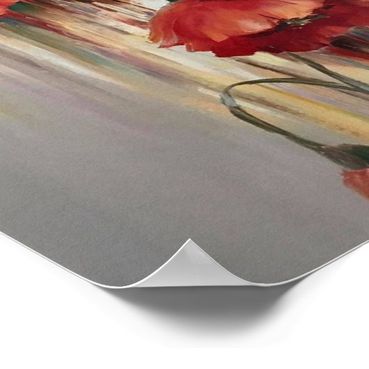 Floral Wall Decor Poster (Hoek)