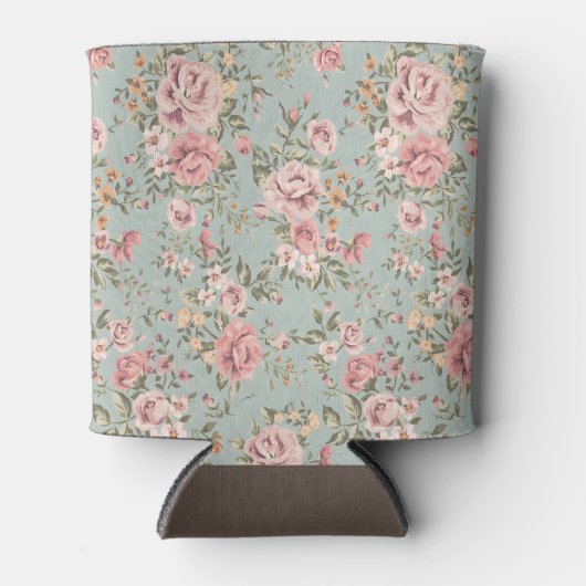 Floral Wallpaper Blikjeskoeler (Voorkant)