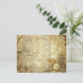  Floral Wallpaper Briefkaart (Staand voorkant)