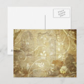  Floral Wallpaper Briefkaart (Voorkant / Achterkant)