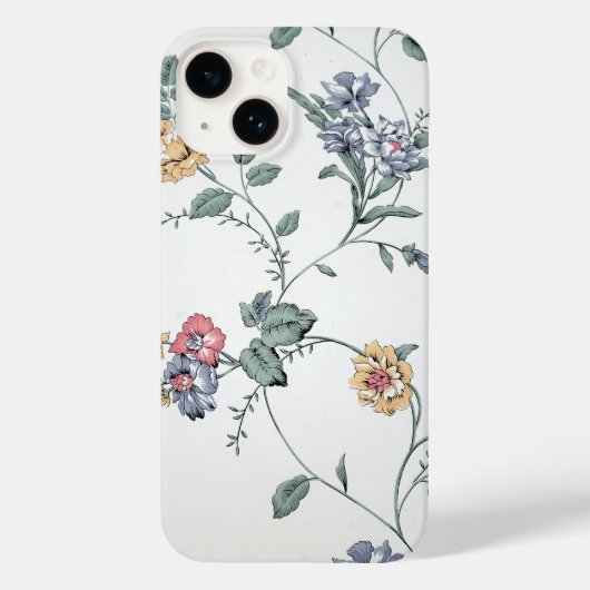Floral Wallpaper Case-Mate iPhone Case (Achterkant)