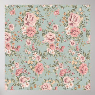  Floral Wallpaper Poster