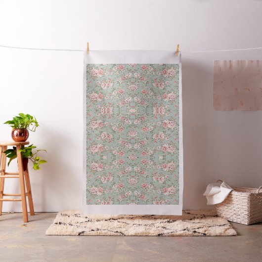 Floral Wallpaper Stof (Voorbeeld)