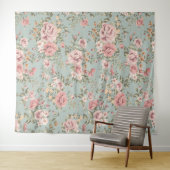  Floral Wallpaper Wandkleed (In Situ (horizontaal))