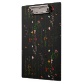 Floral Wallroll - Donker Klembord (Links)