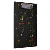 Floral Wallroll - Donker Klembord (Rechts)