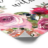  Floral Wander met Poster Love (Hoek)