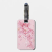  Floral Wanderlust Quote | BAGAGELABEL (Achterkant verticaal)