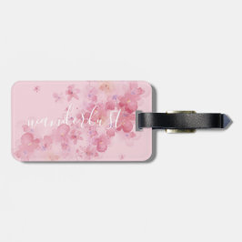  Floral Wanderlust Quote | BAGAGELABEL