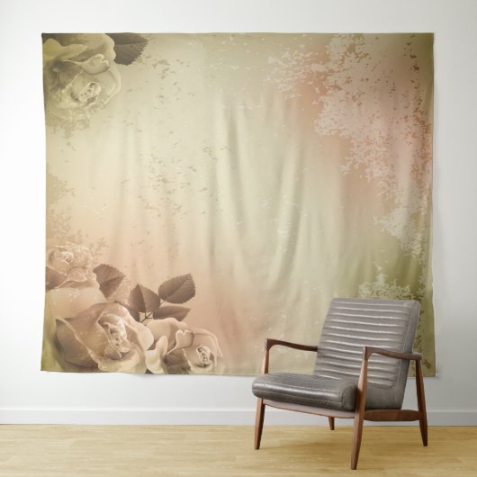 Floral Wandkleed (In Situ (horizontaal))