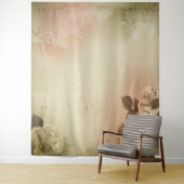 Floral Wandkleed (In situ)