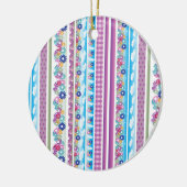 FLORAL WASHI TAPE KERAMISCH ORNAMENT (Links)