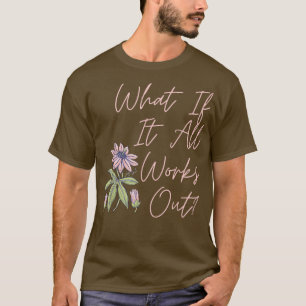 Floral wat als het allemaal T-shirt uitwerkt
