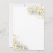 Floral Wat zit er in je telefoon Brunch Party spel Kaart (Achterkant)