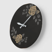  Floral Watch Layout – Elegant Ontwerp Grote Klok (Hoek)