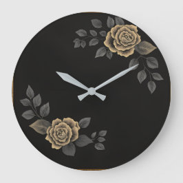  Floral Watch Layout – Elegant Ontwerp Grote Klok