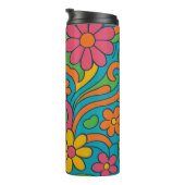 " FLORAL WATER BOTTLE" THERMOSBEKER (Geroteerd rechts)