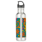 " FLORAL WATER BOTTLE" WATERFLES (Achterkant)