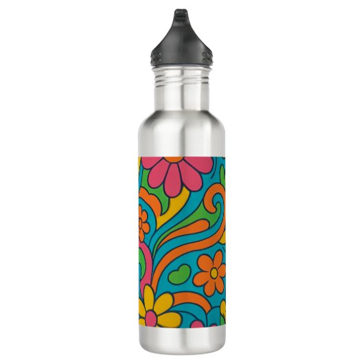 " FLORAL WATER BOTTLE" WATERFLES (Rechts)