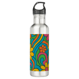 " FLORAL WATER BOTTLE" WATERFLES 